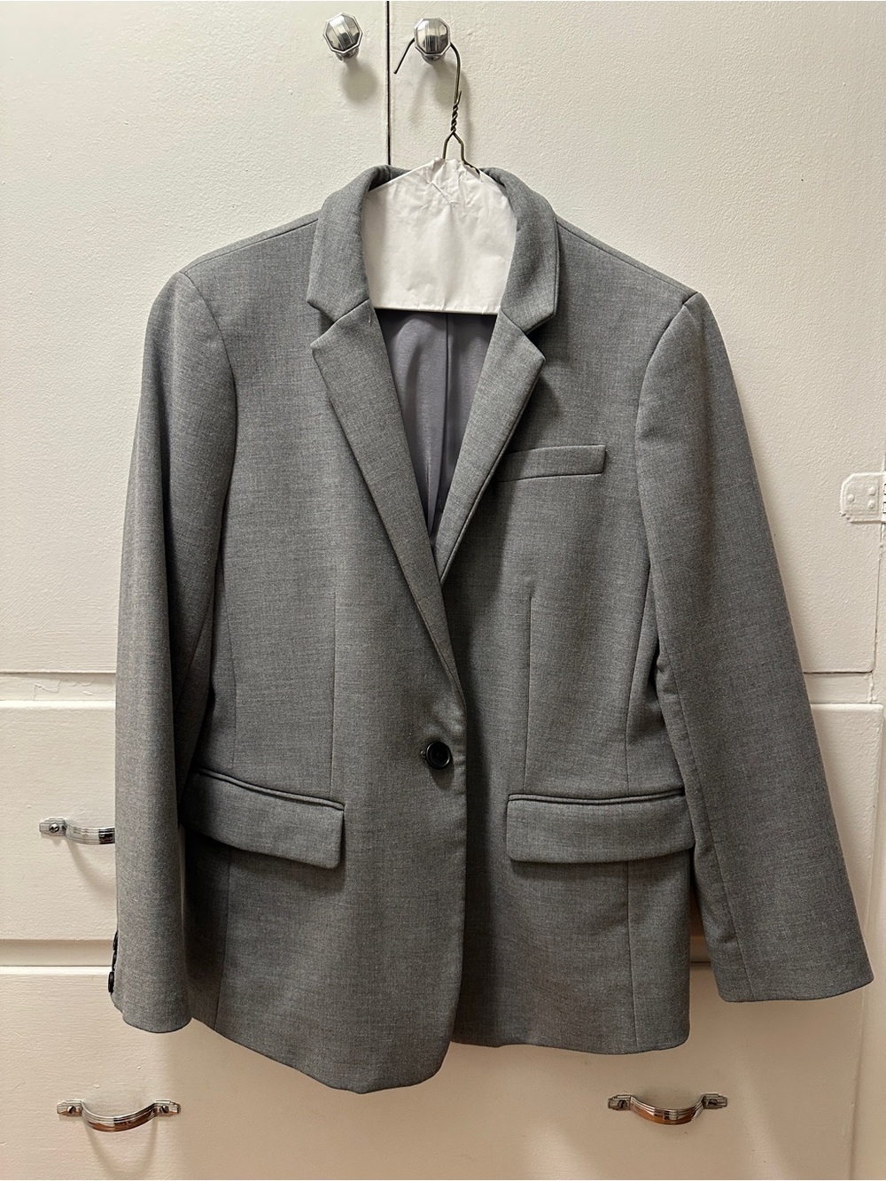 J. Crew “regent” gray blazer / suit jacket - size 8